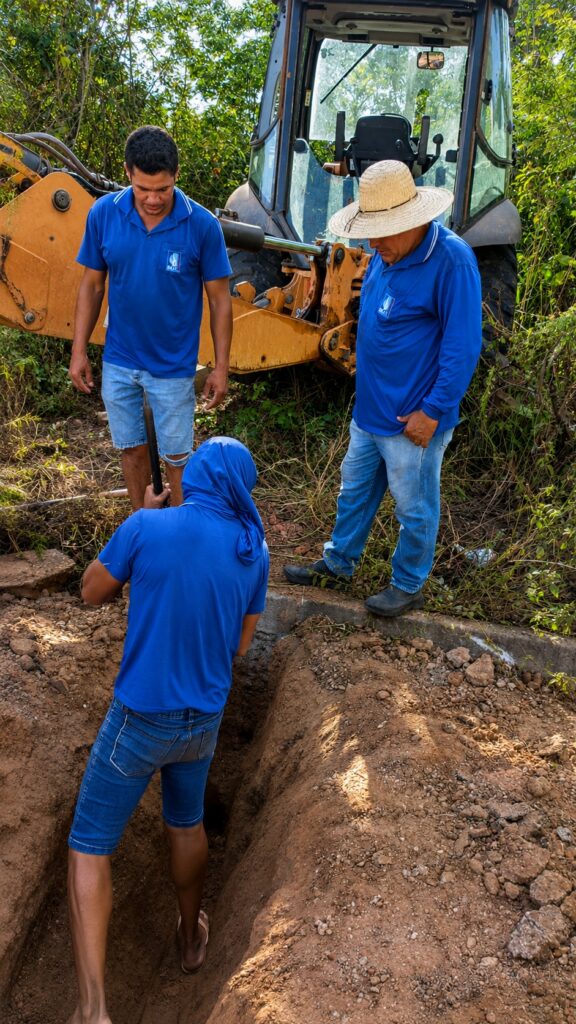 Ligação de água antecipada preserva ruas e beneficia a população 5 Foto 4