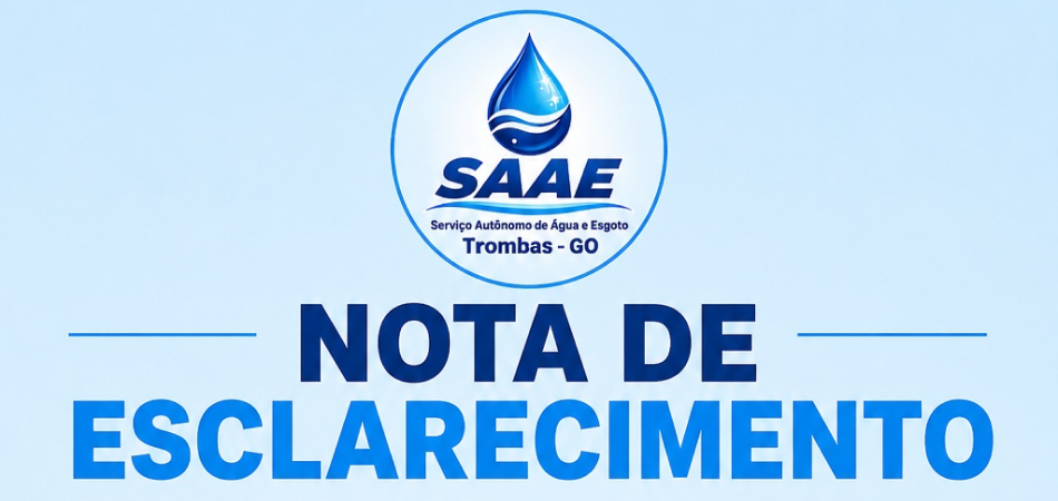 Nota de esclarecimento: pagamento da conta de água deve ser feito pelos canais oficiais da Caixa