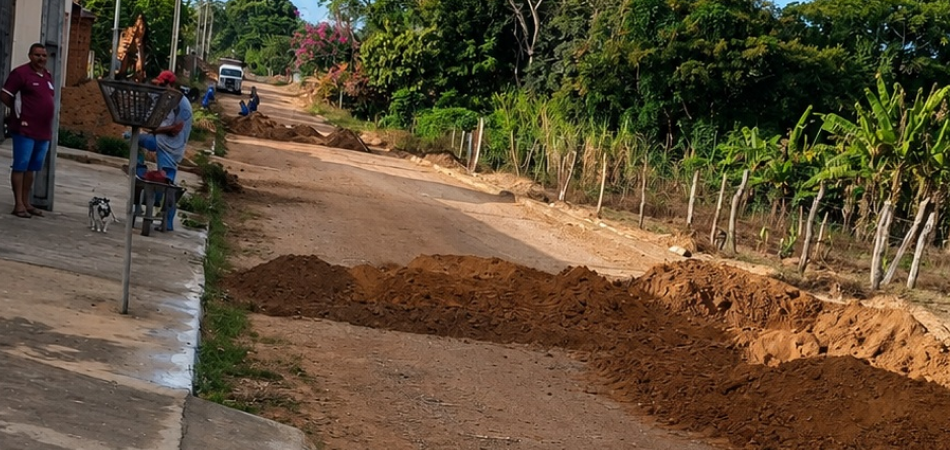 Ligação de água antecipada preserva ruas e beneficia a população