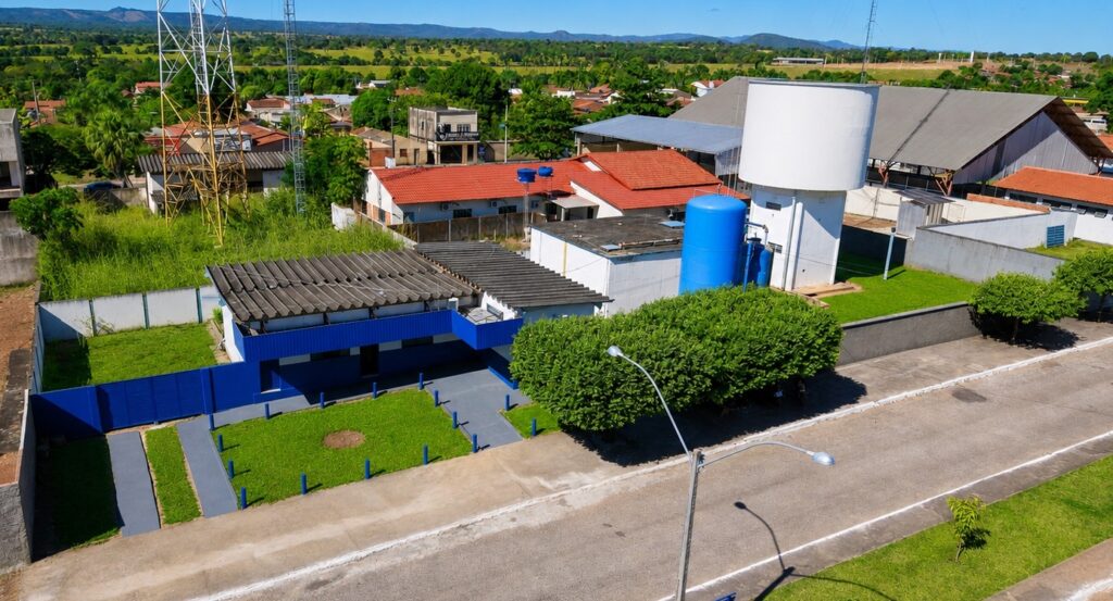Reforma do SAAE de Trombas melhora estrutura e atendimento 21 VISTA AEREA